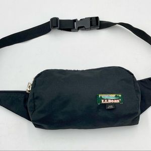 LL Bean Vintage Fanny Pack Black
